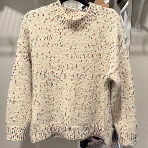 Sadie & Sage Speckled Cream Women's Sweater size M/L